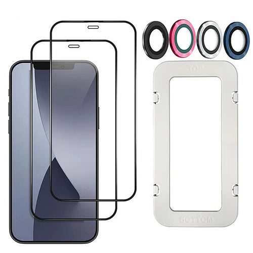 Glass Screen Protector For 11 Pro Max 12 Mini 11Pro 12Pro XS X XR 7 8 Plus 6 6S SE 5S Protection Film