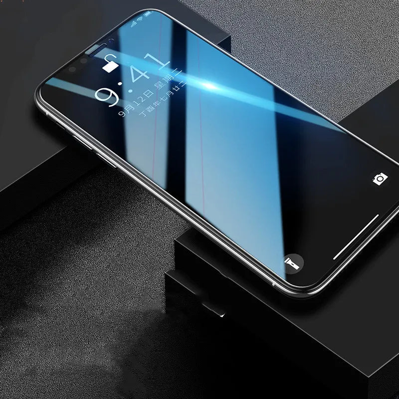 Glass Screen Protector For 11 Pro Max 12 Mini 11Pro 12Pro XS X XR 7 8 Plus 6 6S SE 5S Protection Film